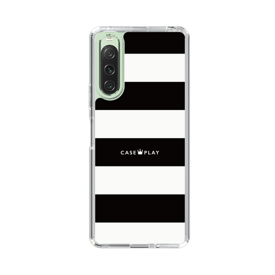 スリムプロテクションケース［ Big Border - Black ］