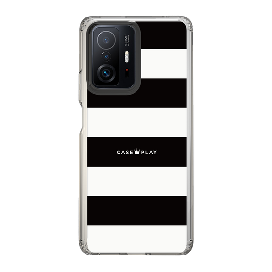スリムプロテクションケース［ Big Border - Black ］
