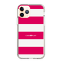 スリムプロテクションケース［ Big Border - Pink ］