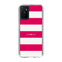 スリムプロテクションケース［ Big Border - Pink ］