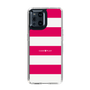 スリムプロテクションケース［ Big Border - Pink ］