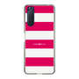スリムプロテクションケース［ Big Border - Pink ］