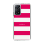 スリムプロテクションケース［ Big Border - Pink ］