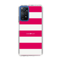 スリムプロテクションケース［ Big Border - Pink ］