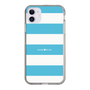 スリムプロテクションケース［ Big Border - Blue ］