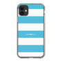 スリムプロテクションケース［ Big Border - Blue ］