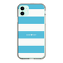 スリムプロテクションケース［ Big Border - Blue ］