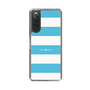 スリムプロテクションケース［ Big Border - Blue ］
