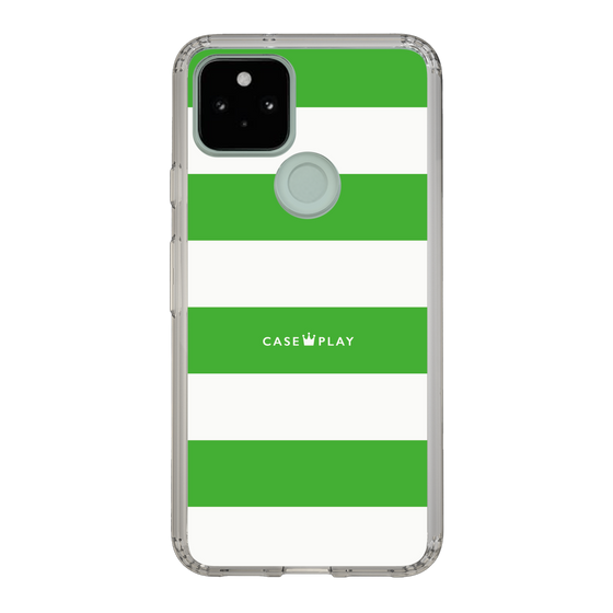 スリムプロテクションケース［ Big Border - Green ］