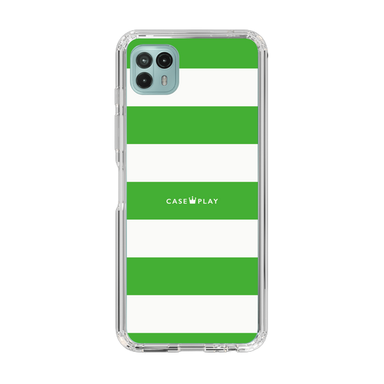 スリムプロテクションケース［ Big Border - Green ］