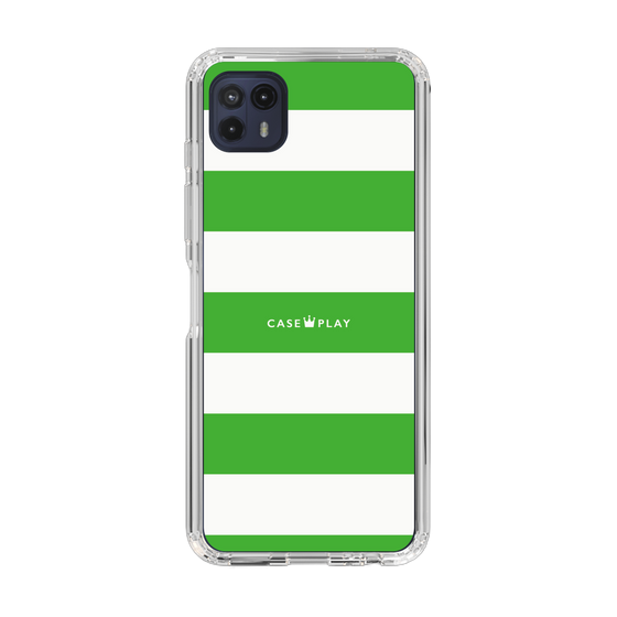 スリムプロテクションケース［ Big Border - Green ］