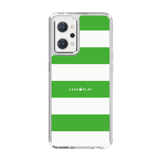 スリムプロテクションケース［ Big Border - Green ］
