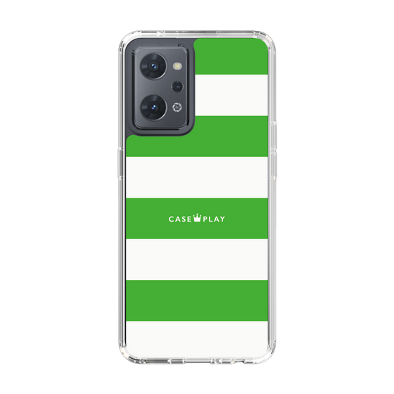 スリムプロテクションケース［ Big Border - Green ］