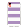 スリムプロテクションケース［ Big Border - Purple ］