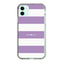 スリムプロテクションケース［ Big Border - Purple ］