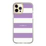 スリムプロテクションケース［ Big Border - Purple ］