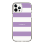 スリムプロテクションケース［ Big Border - Purple ］