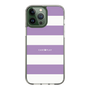 スリムプロテクションケース［ Big Border - Purple ］