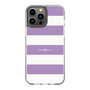 スリムプロテクションケース［ Big Border - Purple ］