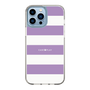 スリムプロテクションケース［ Big Border - Purple ］