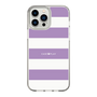 スリムプロテクションケース［ Big Border - Purple ］