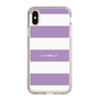 スリムプロテクションケース［ Big Border - Purple ］