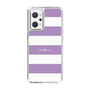 スリムプロテクションケース［ Big Border - Purple ］