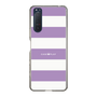 スリムプロテクションケース［ Big Border - Purple ］