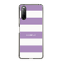 スリムプロテクションケース［ Big Border - Purple ］