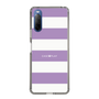 スリムプロテクションケース［ Big Border - Purple ］
