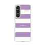 スリムプロテクションケース［ Big Border - Purple ］