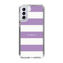 スリムプロテクションケース［ Big Border - Purple ］