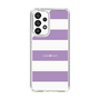 スリムプロテクションケース［ Big Border - Purple ］