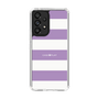 スリムプロテクションケース［ Big Border - Purple ］