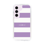 スリムプロテクションケース［ Big Border - Purple ］