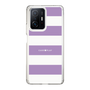 スリムプロテクションケース［ Big Border - Purple ］