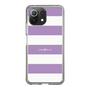 スリムプロテクションケース［ Big Border - Purple ］