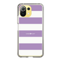 スリムプロテクションケース［ Big Border - Purple ］