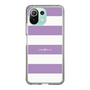 スリムプロテクションケース［ Big Border - Purple ］