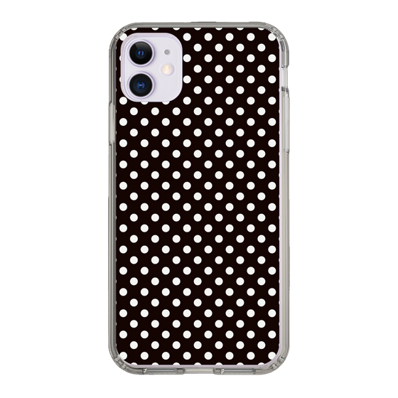 スリムプロテクションケース［ Small Dot - Black ］