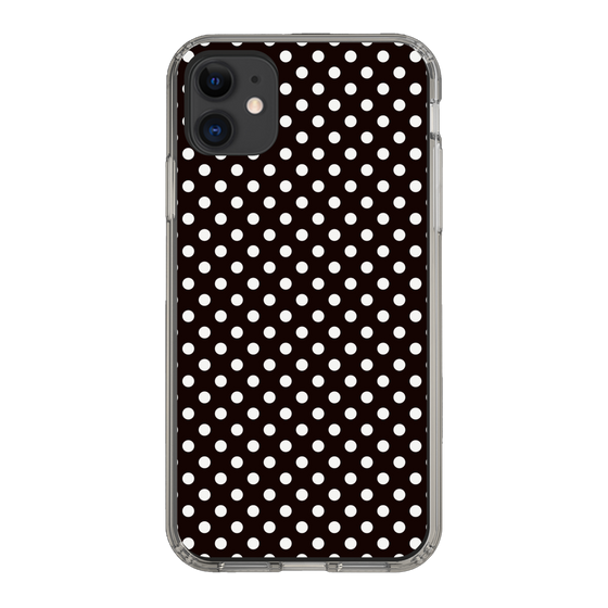 スリムプロテクションケース［ Small Dot - Black ］