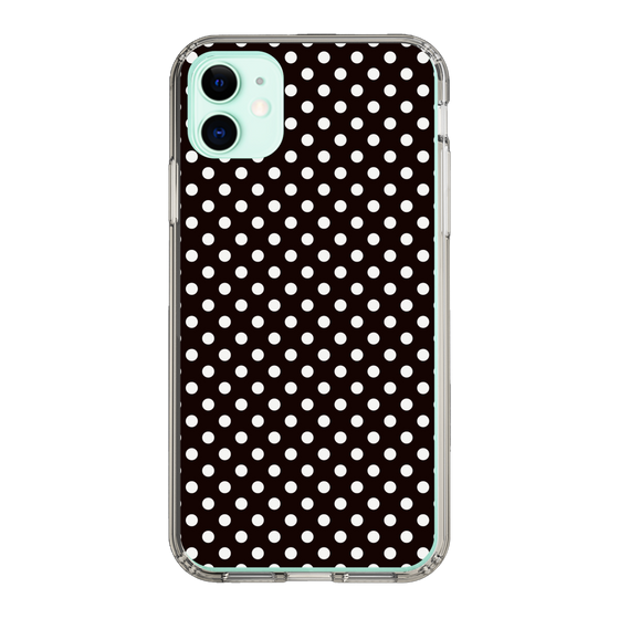 スリムプロテクションケース［ Small Dot - Black ］