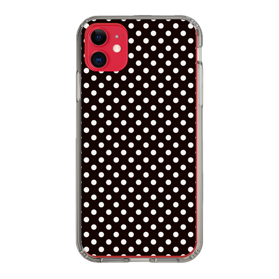 スリムプロテクションケース［ Small Dot - Black ］