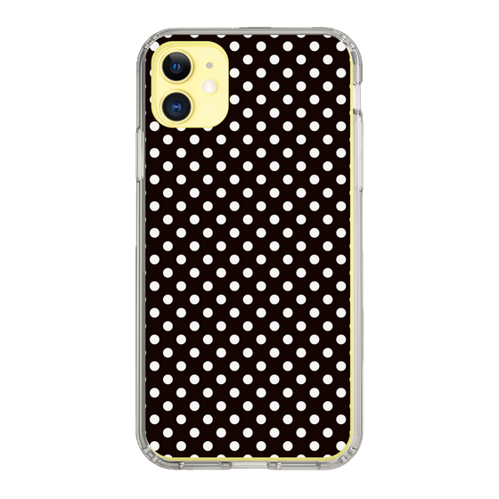 スリムプロテクションケース［ Small Dot - Black ］