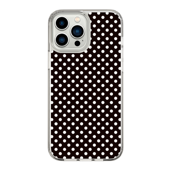 スリムプロテクションケース［ Small Dot - Black ］
