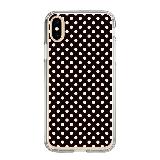 スリムプロテクションケース［ Small Dot - Black ］