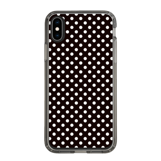 スリムプロテクションケース［ Small Dot - Black ］