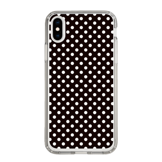 スリムプロテクションケース［ Small Dot - Black ］