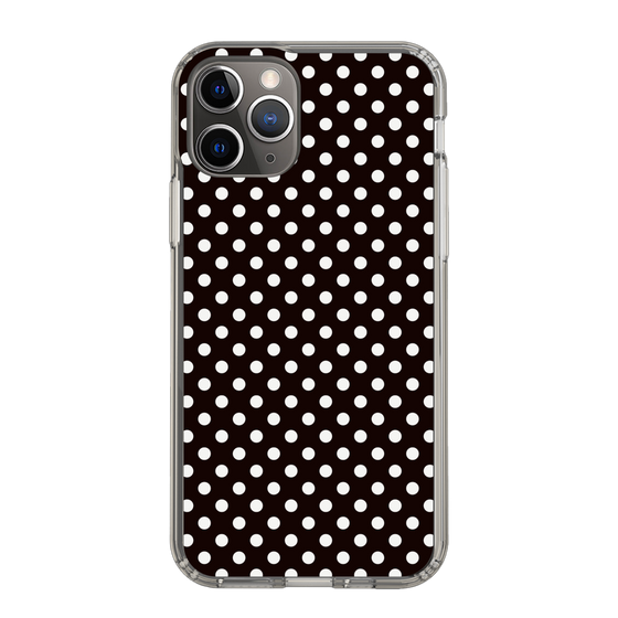 スリムプロテクションケース［ Small Dot - Black ］