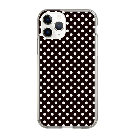 スリムプロテクションケース［ Small Dot - Black ］